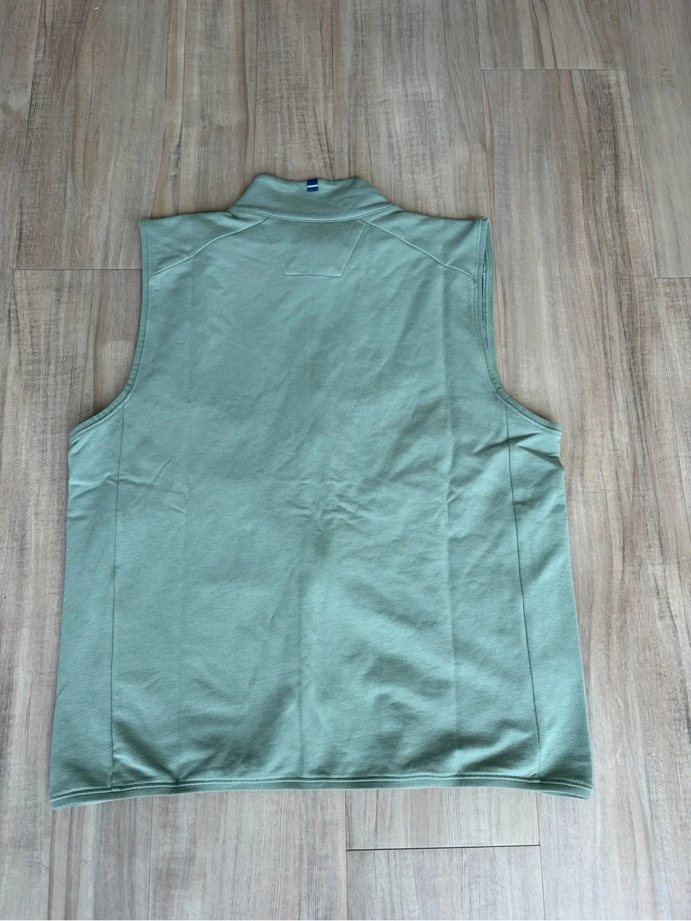 Men's Sleeveless Softshell Vest - Sage Green